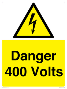 Danger 400 Volts